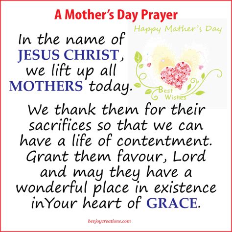 Short Religious Mothers Day Poems Love Motion Future