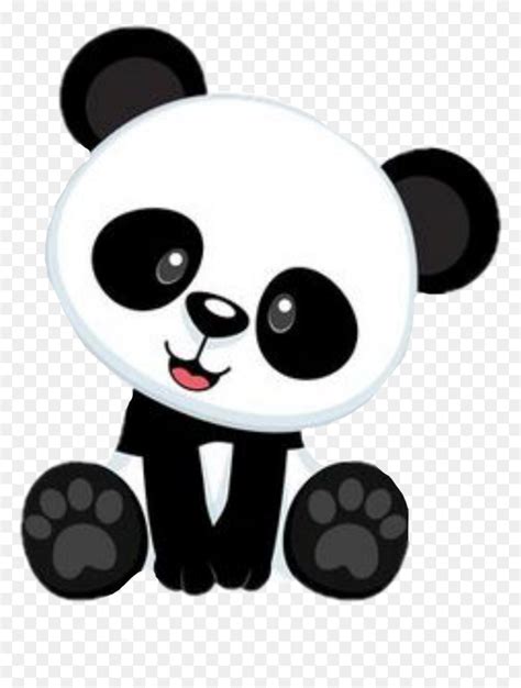Cute Panda Clipart Hd Png Download Vhv