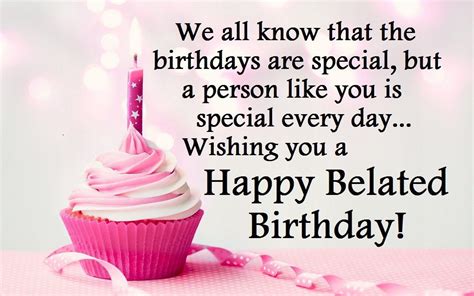 Children and teenagers look forward to their birthdays, anticipating the freedoms that come with each new year. Belated Birthday Wishes, Greetings & Messages 2017 Images ...