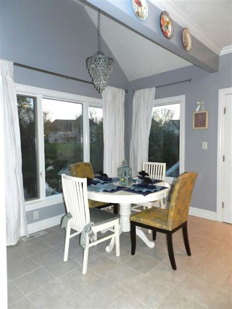 The breakfast nook had a built in table and seats tables postpone consideration of present formally for breakfast area tables. Pier 1 White Ronan Dining Table and Chairs in a breakfast ...
