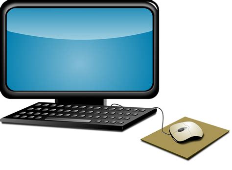 Computer Screen Mouse Free Vector Graphic On Pixabay