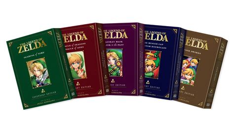 The Legend Of Zelda Legendary Edition Manga Box Set Announced