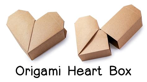 Diy Origami Heart Box Diy Origami Origami Heart Easy Diy Gambaran