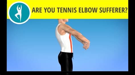 Stretching Exercise For Tennis Elbow And Extensor Muscles In The