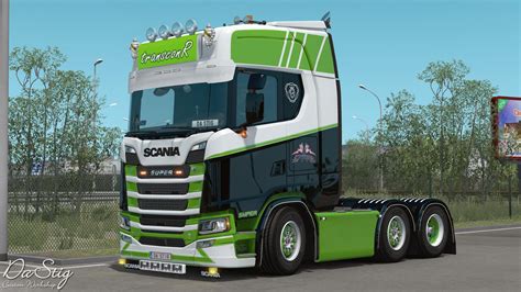 Ets2 Transconr Skin For Scania Next Gen V1 1 32 X Simulator Mobile