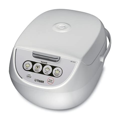 Tiger JBV A10U 5 5 Cup Micom Rice Cooker With Food Steamer And Slow