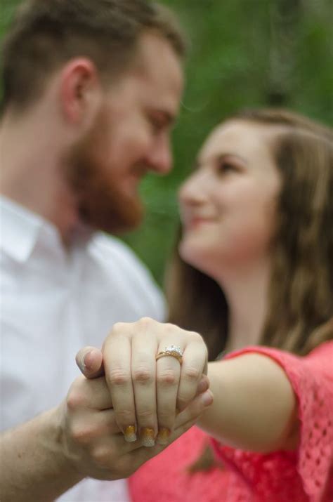 Engagement Ring Engagement Pics Dancing Custom Wedding Rings