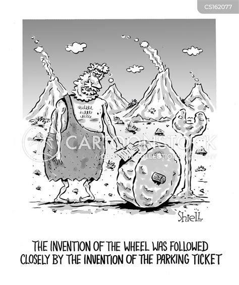 The Invention Of The Wheel Cartoons And Comics Funny Pictures From