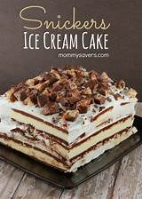Images of Snicker Ice Cream Cake Recipe