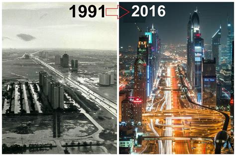 Dubai follows gulf standard time with an utc offset of utc+4:00. Dubai, before and after pics. | Places to travel, Before ...