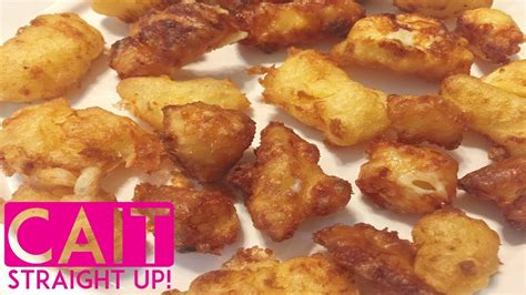 Homemade Cheese Curds Recipe Cait Straight Up Youtube