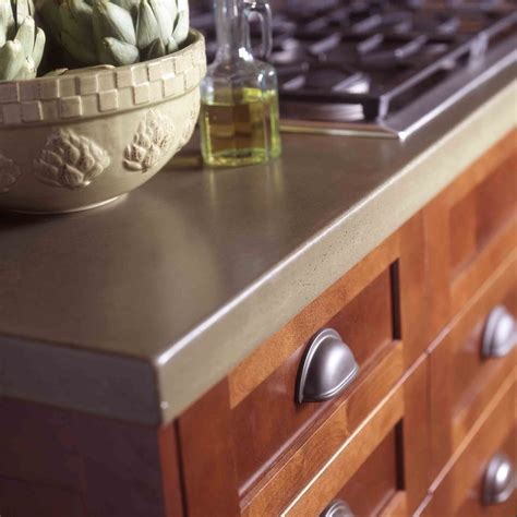 Base cabinets are the lower cabinets that act as a base for countertops. Innovative cement countertop Traditional Kitchen