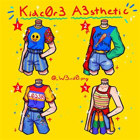 Aesthetic Kidcore Drawings