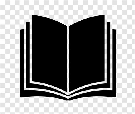 Book Symbol Blackandwhite Transparent Png