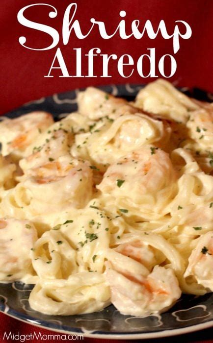 Shrimp Alfredo With Homemade Alfredo Midgetmomma