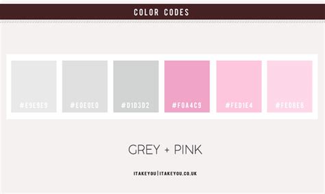 Grey And Pink Color Scheme I Take You Wedding Readings Wedding