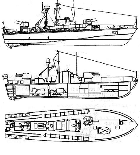 Class Torpedo Boats 2 Sets P 6 Ev Resin Kit 1700 Type 02soviet