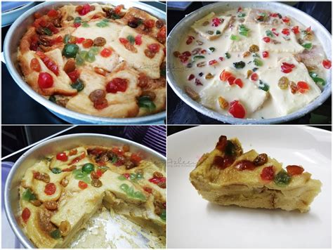 Puding kastard berkuah @ puding koktel kastard | wajib cuba. Resepi Puding Roti Kukus Bersama Sos Kastard Sedap | Blog ...