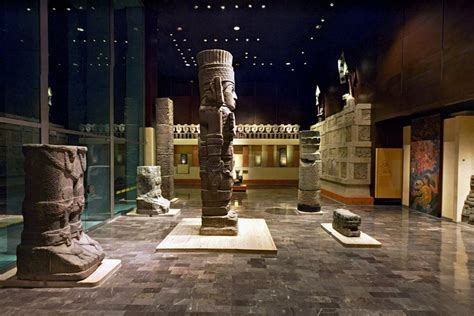 Salas De Antropología En El Ala Norte Museo Nacional De Antropología
