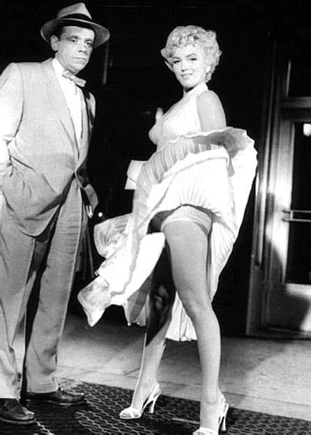 the iconic “flying skirt” the trouble marilyn monroe s little white dress had caused the