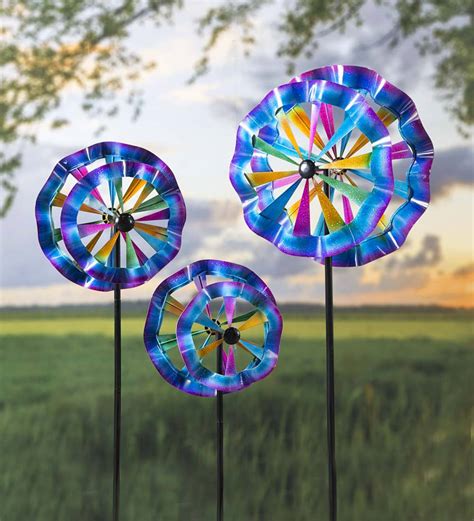 How To Make Garden Wind Spinners Kinetic Wind Spinner Wind And