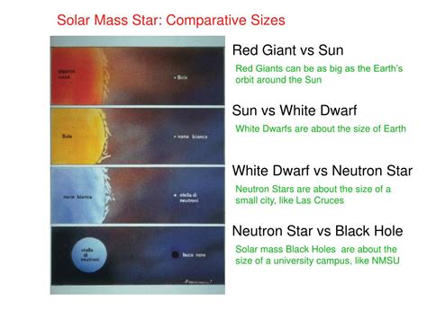 Ppt White Dwarfs Neutron Stars And Black Holes