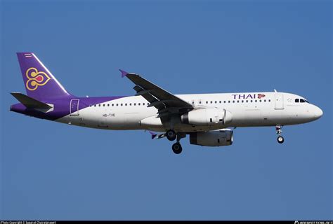 Hs Txe Thai Airways International Airbus A320 232 Photo By Suparat