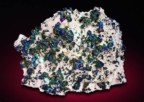 Saphira Minerals Rk424 Chalcopyrite On Barite Minerals And