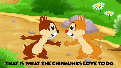 Silly Chipmunks Rhyme Nursery Rhyme Youtube