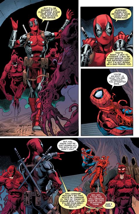 Marvel Comics Universe And Absolute Carnage Vs Deadpool 3 Spoilers