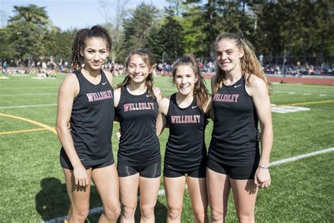 Wellesley Girls Combine Track Talent Chemistry The Boston Globe