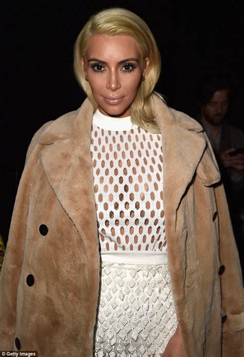 Kim Kardashian Leaves Little To The Imagination As She Steals The Show At Paris Fashion Week In