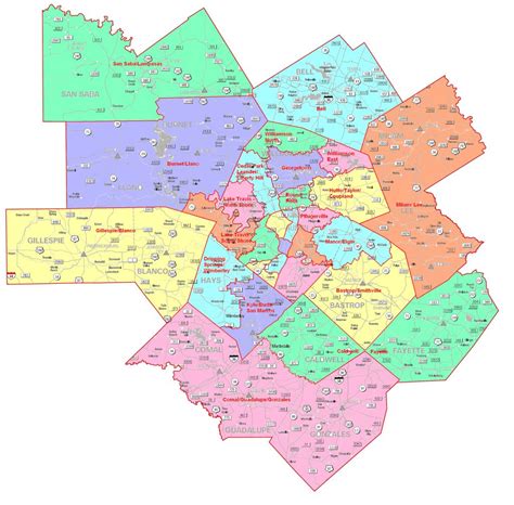 Map Of Mls Areas We Love Austin