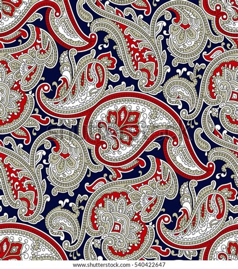 Traditional Indian Paisley Pattern