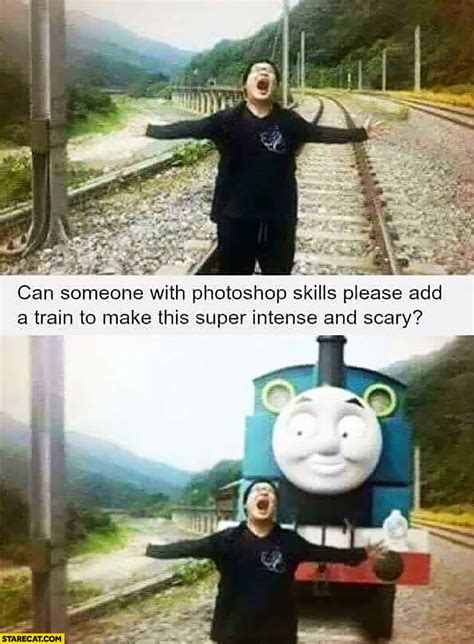 Thomas The Train Meme Thomas The Dank Engine Youtube See Rate