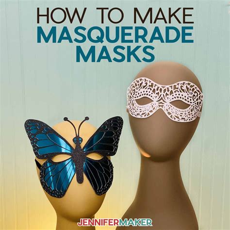 Diy Masquerade Mask Cut And Decorate In Minutes Jennifer Maker