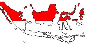 Kota ini merupakan kota terbesar ketiga di indonesia setelah dki jakarta dan surabaya, serta kota terbesar di luar pulau jawa. Gambar Peta Indonesia Warna Merah Putih - Koleksi Gambar HD