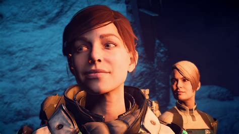 Mass Effect Andromeda Sara Ryder Story Cutscenes A Trail Of Hope