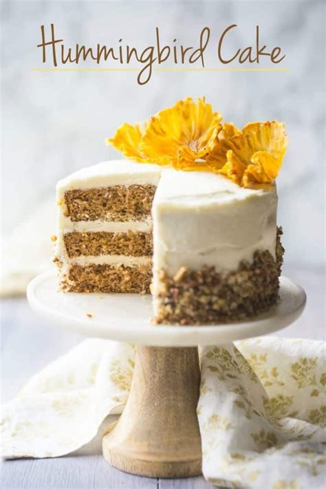 It can also be called a pineapple banana cake. The flavors in this classic hummingbird cake were so out ...