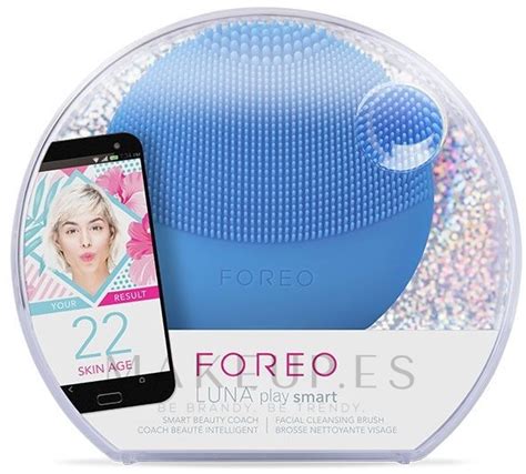 Foreo Luna Play Smart Facial Cleansing Brush Aquamarine Cepillo De