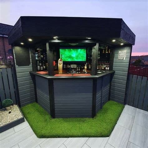 Pin By Anthony Williams On Garden Bbq Bar Outdoor Design Outdoor