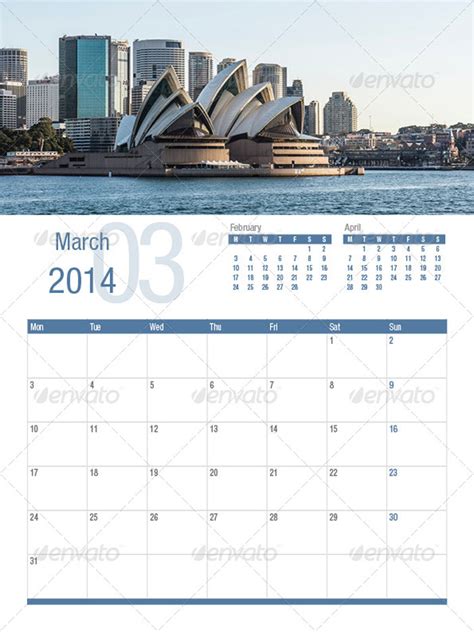 15 Premium Printable Calendar Templates