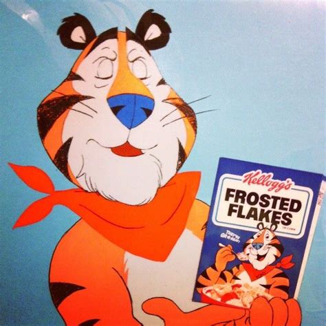 Tony The Tiger Kelloggs Frostedflakes Animation Cel Cartoons Comics Cel Animation