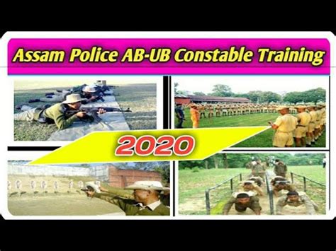 Assam Police AB UB Constable Training 2020 Assam Police Physical