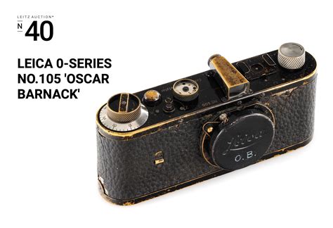 Rare Series Leica Camera Owned By Oskar Barnack Expected To Fetch Over M At Auction