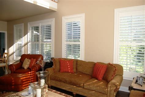 Plantation Shutters Traditional Living Room Boston By Shades In
