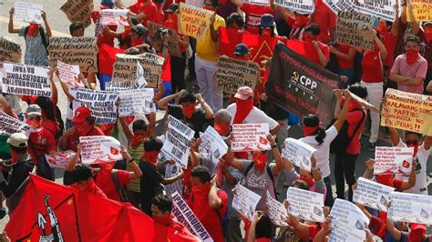 Communist Rebels March In Support Of Peace Talks In Manila Fox News