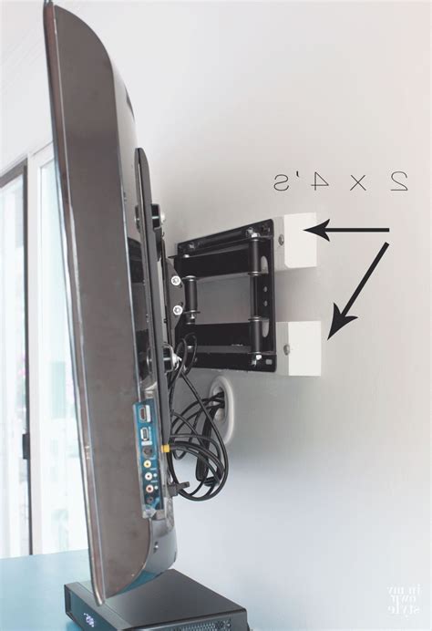Tv Wall Mount With Cable Box Holder Wall Mounted Tv Wall Mounted Tv