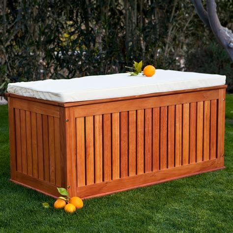 Suncast deck box, you will never run out of storage space for your outdoor accessories. 5 Best Wood Deck Box - Durable and stylish solution for ...