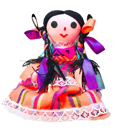 Maria Lele Doll Otomi 22 Cm Mexican Doll Handmade Doll Etsy